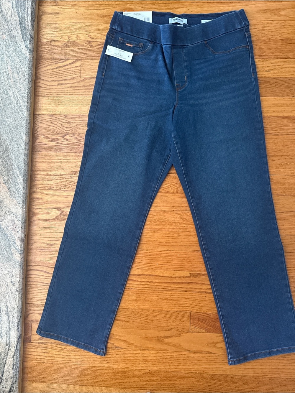 Nine West Indigo Straight-Leg Jeans